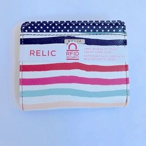 Relic Multi Color Wallet, New with Tags!